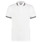 Kustom Kit Heren getipt piqué poloshirt met korte mouwen