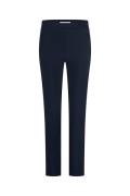 Studio Anneloes anne bonded trousers 94819 6900 dark blue