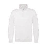 B and C Heren id.004 katoenen sweatshirt met kwart ritssluiting