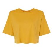 Bella + Canvas Dames jersey crop t-shirt