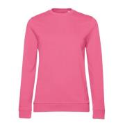 B and C Dames frans terry sweatshirt met inzetstuk