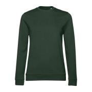 B and C Dames frans terry sweatshirt met inzetstuk