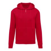 SG Heren met effen oxford hoodie met volledige rits