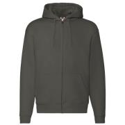 Fruit of the Loom Heren premium full zip hoodie