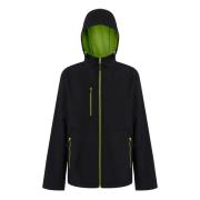 Regatta Heren navigate dubbellaags soft shell jacket met capuchon