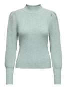 Only onlkatia l/s highneck pullover knt 15232494 gray mist