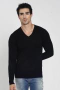 William de Faye Trui met v-neck zwart