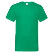 Fruit of the Loom Heren valueweight v neck t-shirt