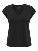 Only Onlhannah s/s v-neck top cc jrs