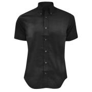 Kustom Kit Herenshirt met korte mouwen, op maat gemaakt, premium oxfor...