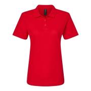 Gildan Dames pique soft touch poloshirt