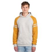 Jerzees Colours Heren colour block nublend hoodie