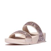 FitFlop Lulu multi-tonal glitter slides