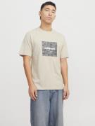 Jack & Jones Jcotarmac camo front tee ss crew ne