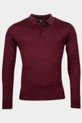 Baileys Polo lange mouw pullover polo collar placke 420063/59