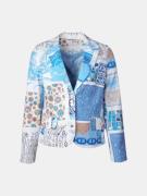 Mucho Gusto ® blazer lesbos blauw hart elegantie