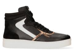 Maruti Mona sneaker leather black-gold-white 66.1537.01