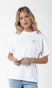 Colourful Rebel Uni label tee standard white