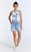 C.O.J. Denim Coj short tracy light blue