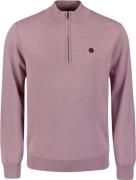 No Excess Pullover half zip mauve