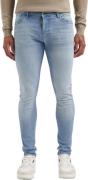 Pure Path The jone skinny fit jeans denim light blue