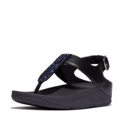 FitFlop Fino crystal-mix t-strap sandals