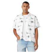 Wrangler Resort shirt worn in white