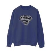 DC Comics Dames superman logo schets sweatshirt