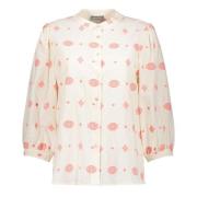 Geisha blouse embroidery 53176-70 10 off-white/corel