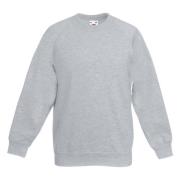 Fruit of the Loom Sweatshirt voor kinderen/kinderen premium heather se...