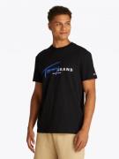 Tommy Hilfiger Dm0dm20817 bds sign dna tee - black t-shirt