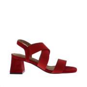 Di Lauro Alida elastiek sandaal | dames | maat: | stof en immitatielee...