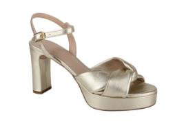 Unisa Onoa 25 lmt platino dames sandalen gekleed