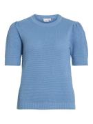 Vila Vidalo o-neck ss knit top noos licht