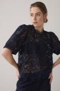 Summum 2s3255-12182 short sleeve top lace