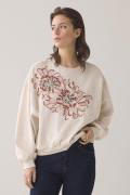 Summum 3s5109-30656 long sleeve embellished sweatshirt