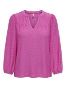 Only Onlsandra ls split top jrs fuchsia