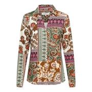 &Co Woman Blouse vayen paisley olive multi
