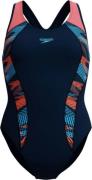 Speedo Eco+ plastisol laneback nav/ora 003054-18176