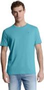 No Excess T-shirt crewneck solid basic seablue