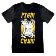 Pokemon Unisex elektriserend t-shirt volwassenen