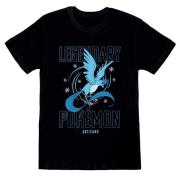 Pokemon Unisex legendarisch articuno t-shirt voor volwassenen