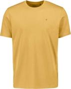 No Excess T-shirt crewneck solid basic yellow