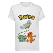 Pokemon Kinderen/kinderen origineel trio t-shirt
