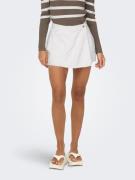 Only Onltexas reg white punch dnm skort