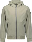 No Excess Jacket short fit hooded light army