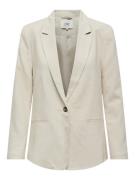Only jdymaya l/s linen blazer pnt 15290677 oatmeal
