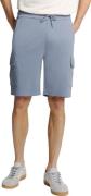 No Excess Short cargo jersey washed blue