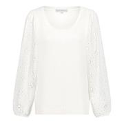 Red Button Trui srb4436 fanny broederie -