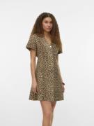 Vero Moda Vmpenelope ss v-neck short dnm dres